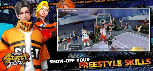 游乐场街头篮球游戏无限制版截图5
