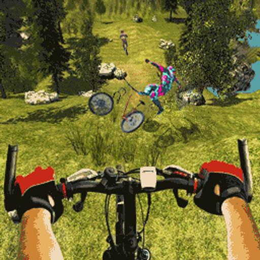 3D模拟自行车越野赛精简版