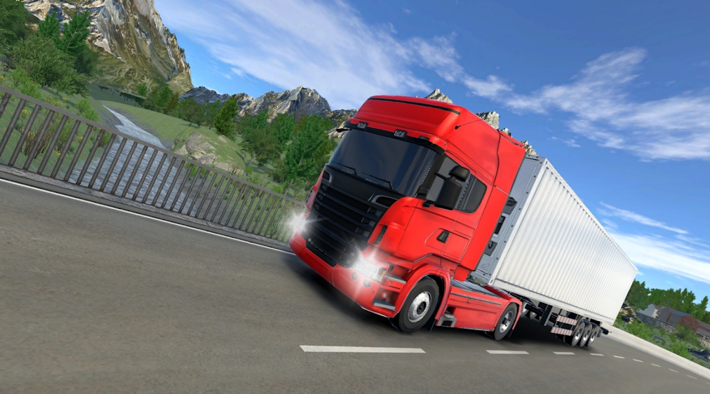 欧洲卡车模拟阿尔卑斯山脉游戏免费版截图1