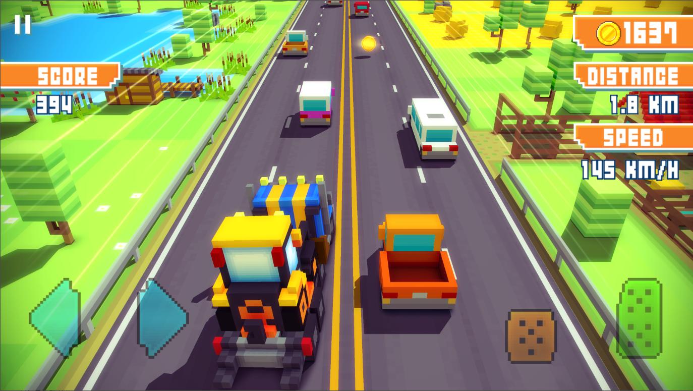 方块高速公路游戏网页版截图1