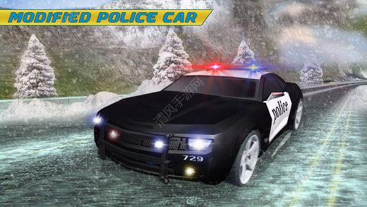 警察追逐山汽车3D苹果版
