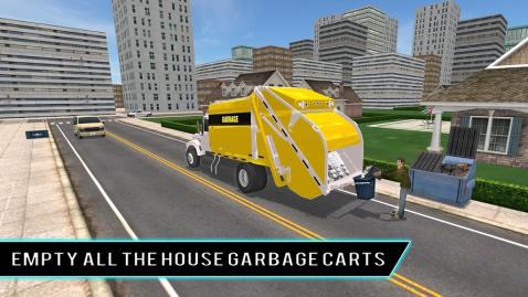 真正的城市垃圾车卡3D游戏下载