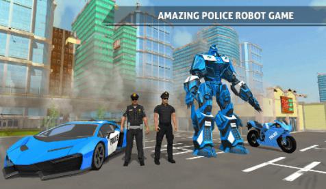 警察机器人汽车